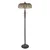 Endon 111921 - Podna lampa Tiffany MILLE FEUX, 2xE27/10W/230V, prečnik 45 cm