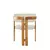 Hanah Home Trpezarijska stolica 58x76x49cm Svetlosivo-Hrast