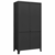 Industrijski ormar crni 90 x 50 x 180 cm metalni