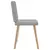 vidaXL vidaXL Jedilni stoli 6 kosov Cloud Grey Fabric, (21832486)