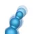 Playhouse Deep 5 Balls Anal Plug Vibrating with Remote Blue
