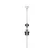 Nordica BELLE 72 CA + TP2 COMP10 FDT, set ženski all round skija, siva 0A3560SA