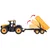 Double E Traktor JCB s prikolico, daljinsko voden, prekucnik 1:16 RC0670
