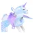 Unicorn Academy Wing Magic Layla in Glacier, gibljiva lutka