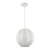 Luster na sajli DANA 1xE27/15W/230V, prečnik 25 cm, bela