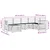 Sekcijska garnitura 6 pcs Prirodna