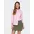 JDY Bluza JDYMIO staro roza/bela