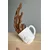 Aberto Design Dekorativna figura Kafa, Bela