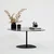 Hanah Home Klub sto Soho 85x40x67cm Tamnosivo-Crni