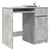Stol Beton sivi 86x49x76 cm Konstruirano drvo