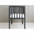 Woodies kolijevka Stardust Crib anthracite