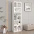 Hanah Home polica za knjige Bohem 170cm, 50 cm, bela