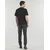 Calvin Klein Jeans Majica LV04RF820G Črna Regular Fit