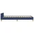 Vidaxl posteljni okvir brez vzmetnice Modra 80x200cm Tkanina