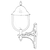 Opviq Spoljna zidna lampa BAP-68212-BSY, 70 cm, IP65, E27, 40W, Crna