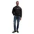 TOM TAILOR DENIM Majica črna/bela