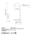 Opviq Stona lampa Luminar-14175, 29x20x64 cm, Crna