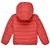 Guess Puhovke HOODED LS PADDED PUFFER W ZIP Rdeča