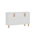Hanah Home Konzola Vincent, 120x73,6x29,6 cm, Bela