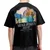 JACK & JONES Majica JORSANREMO azur / rjava / oliva / črna