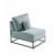Cameleon Home Art Fotelja Porto Gemma 72, Siva