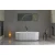 Prostostoječa kad TURIA, 170x80 cm, bela - Bela - 170x80x58 cm - Aqualine - 24 - Akrilat - Neodvisno - 1700 - Prostostoječi - 800 - 580 - 328 - 52 - 14