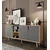 Hanah Home komoda Latina Modern 180, 180 cm, hrast Sapphire / antracit