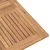 Bistro set za vrt 3 pcs Smeđa Masivno tikovno drvo