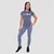GymBeam Women‘s Mesh T-Shirt Essence Denim Blue