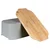 Vilde 259302 - Kutija za hleb 33 x 18,5 x 12 cm - Siva