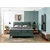 Esposa BOXSPRING POSTELJA 160 cm  x 200 cm , tekstil temno siva