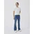 TWO SOON Kavbojke moder denim