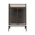 Jela Vitrina Soffy V80-2AL/SF, 80x124x42cm, Prljavo bela - antracit