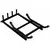 OSS GS7361 3-SPACE FOLDABLE MULTI GUITAR RACK