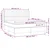 vidaXL vidaXL Box spring postelja z vzmetnico krem 180x200 cm blago, (20893569)