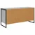 TV ormar Siva Sonoma 100 x 36 x 49.5 cm Konstruirano drvo