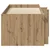 vidaXL Loft posteljni okvir s predalom s polico 3 pcs Artisan hrast