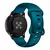 Silikonski pas za uro Huawei Watch 3/Watch 3 Pro Smooth - moder