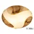 RABALUX Plafonjera art gold bela