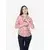 KOROSHI Bluza pastelno zelena/rosé/pastelno rdeča