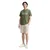 TOM TAILOR Majica marine/kaki/off-bela