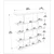 Hanah Home Polica 120x141x24,6cm Bela