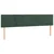 Krevet box spring s madracem tamnozeleni 120x190 cm baršunasti