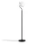 Aberto Design Podna lampa Tulip 13815 , 30 x 30 x 168 cm, 1 x E27, 250 cm Kabl,, Crna