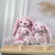 Doudou Roze zeka - 40 cm ( HO2435 )