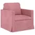 Sofa Ružičasta 78 x 78 x 80 cm Baršun