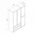 Hanah home Ormar Elina 140x208x52cm Belo-Bež