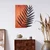 Hoja de Arte -1 - Red, Black RedBlack Decorative Wooden Wall Accessory