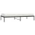 Metalni okvir za krevet crni 100x200 cm