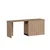 Hanah Home Radni sto Akser, 180x73.8x47 cm, Smeđi